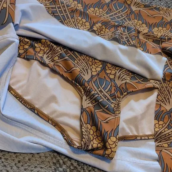 Albion Women's Golden Hour High Waisted Swim Skirt Swim Bottoms XXL - Picture 5 of 6